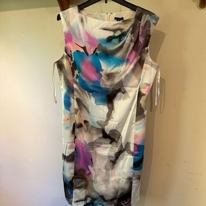 Ann Taylor printed shift dress perfect for workwear/parties women’s size 12